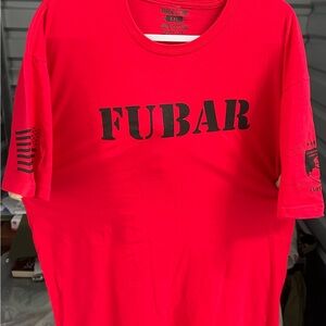 Red FUBAR t-shirt